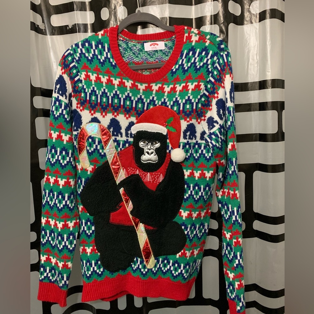 Holiday Time Christmas Ugly Sweater Sz S